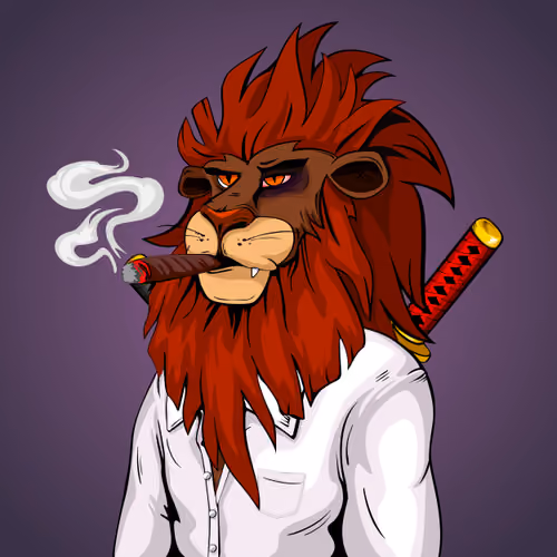 Cheeky Lion #4518