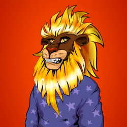 Cheeky Lion #6966