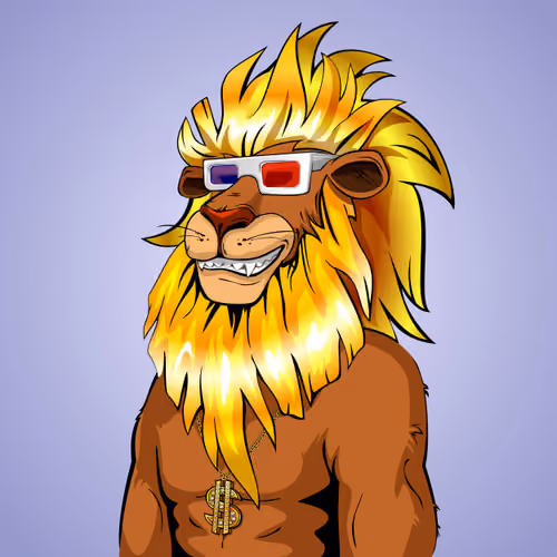 Cheeky Lion #6364