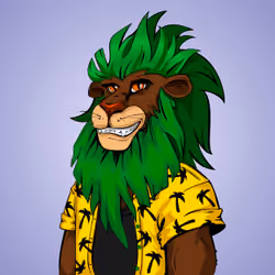 Cheeky Lion #2068