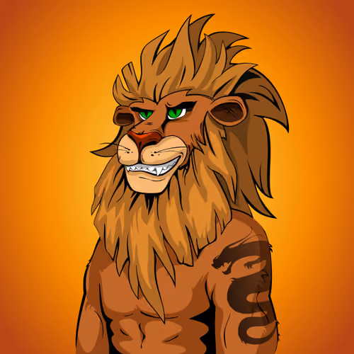 Cheeky Lion #2553