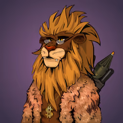 Cheeky Lion #7977