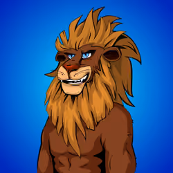 Cheeky Lion #7193