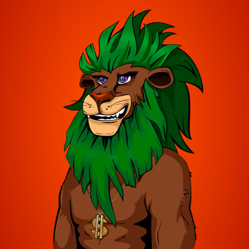 Cheeky Lion #1088