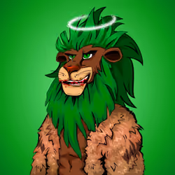 Cheeky Lion #2064