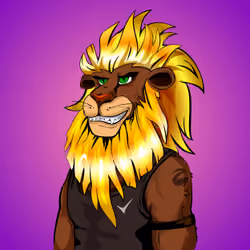 Cheeky Lion #2184