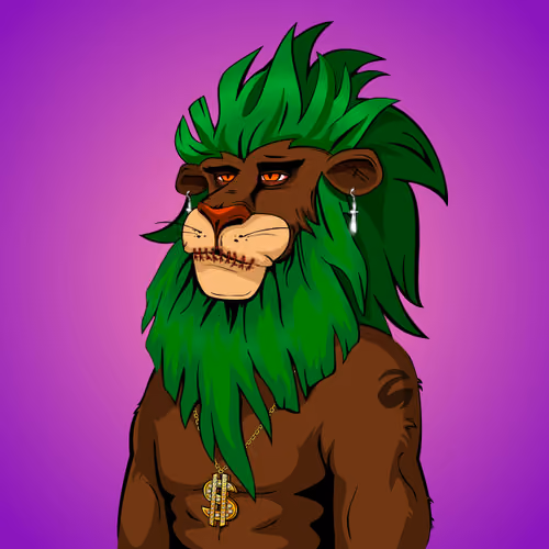 Cheeky Lion #2472
