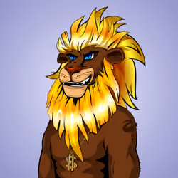Cheeky Lion #7298
