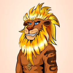 Cheeky Lion #2037