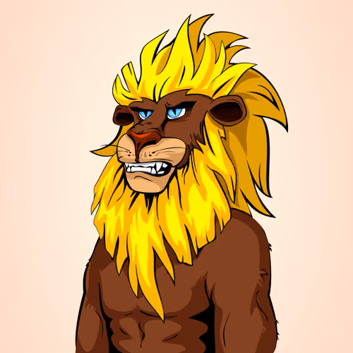 Cheeky Lion #1375