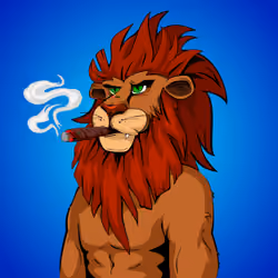 Cheeky Lion #4823