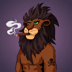 Cheeky Lion #1264