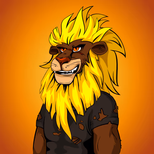 Cheeky Lion #5493