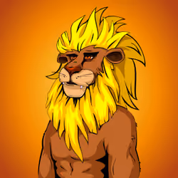 Cheeky Lion #1707