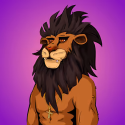 Cheeky Lion #2563