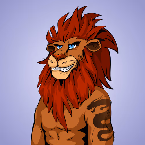 Cheeky Lion #1117