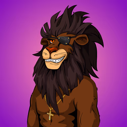 Cheeky Lion #6636