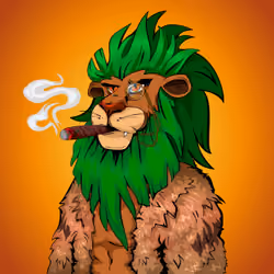 Cheeky Lion #7560