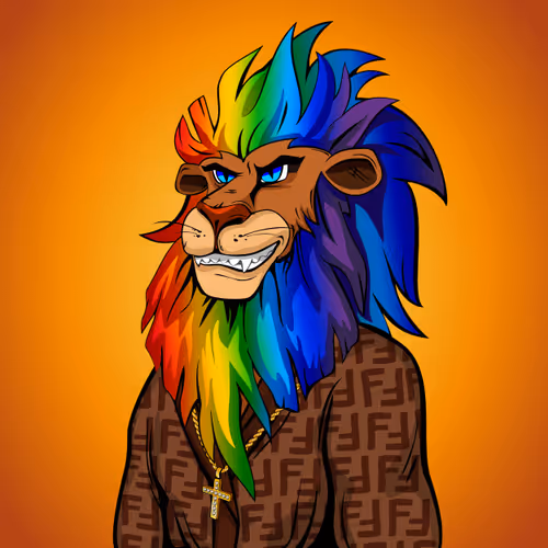 Cheeky Lion #7657