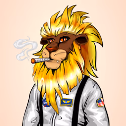 Cheeky Lion #246
