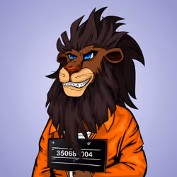 Cheeky Lion #2814