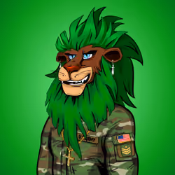 Cheeky Lion #6973