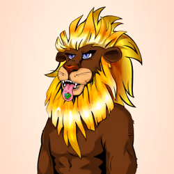 Cheeky Lion #3377