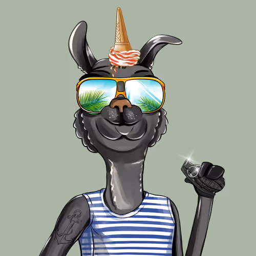 Bullish Llama #214