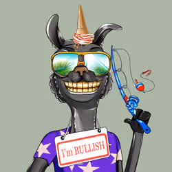 Bullish Llama #2493