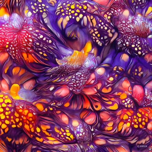 Psychedelic Fractal Art. AINFT. #145