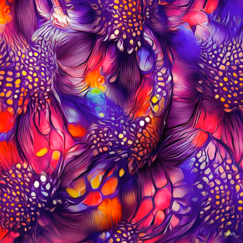 Psychedelic Fractal Art. AINFT. #143