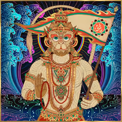 Warrior Hanuman #595