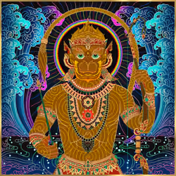 Warrior Hanuman #483
