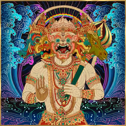 Warrior Hanuman #485