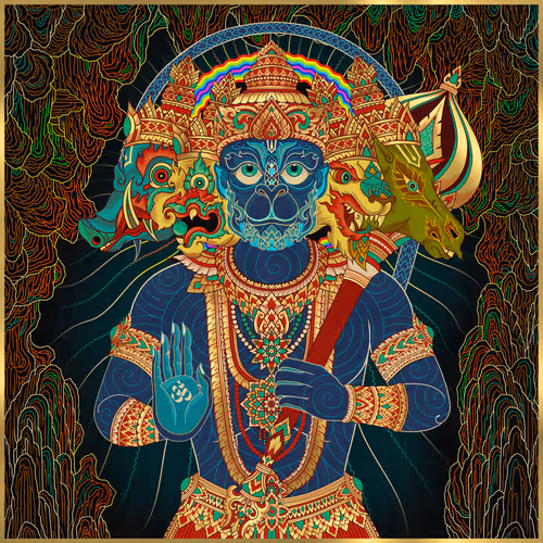 Warrior Hanuman #545