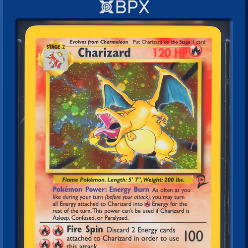 2000 Pokémon Charizard - BGS 8 (Cert: 0013574836)