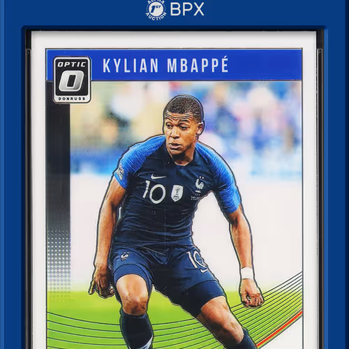 2018 Panini Donruss Optic Kylian Mbappé - PSA 9 (Cert: 68812904)