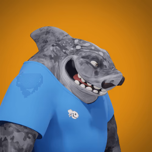 Sleepy Shark #100