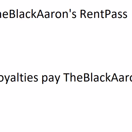 TheBlackAaron's Rent