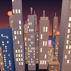 LA Horizon - Infinite 3D Render