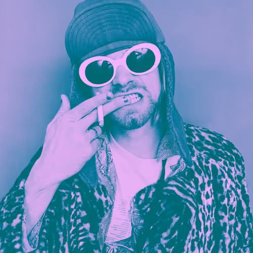 Kurt Cobain By Jesse Frohman V2
