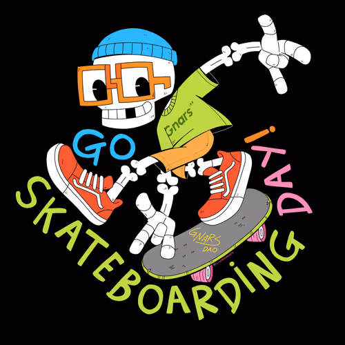 Go Skateboarding Day 2023 By Ilustradora Eth