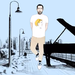 Hillary's Sticker Boy