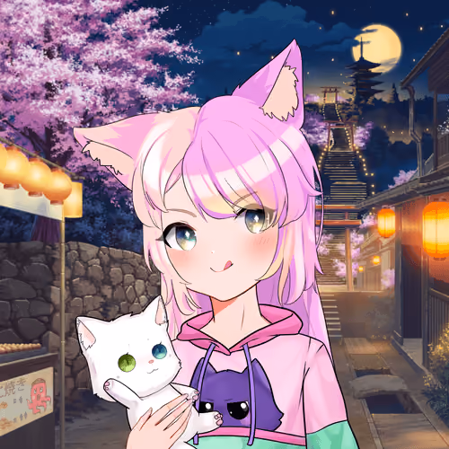 Cupcat Catgirl 5673