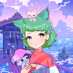 Cupcat Catgirl 5573