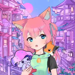 Cupcat Catgirl 5814