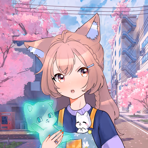 Cupcat Catgirl 719
