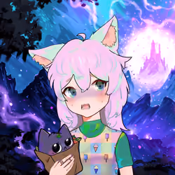 Cupcat Catgirl 4029