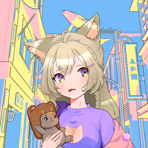 Cupcat Catgirl 2041