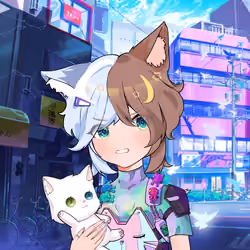 Cupcat Catgirl 5589